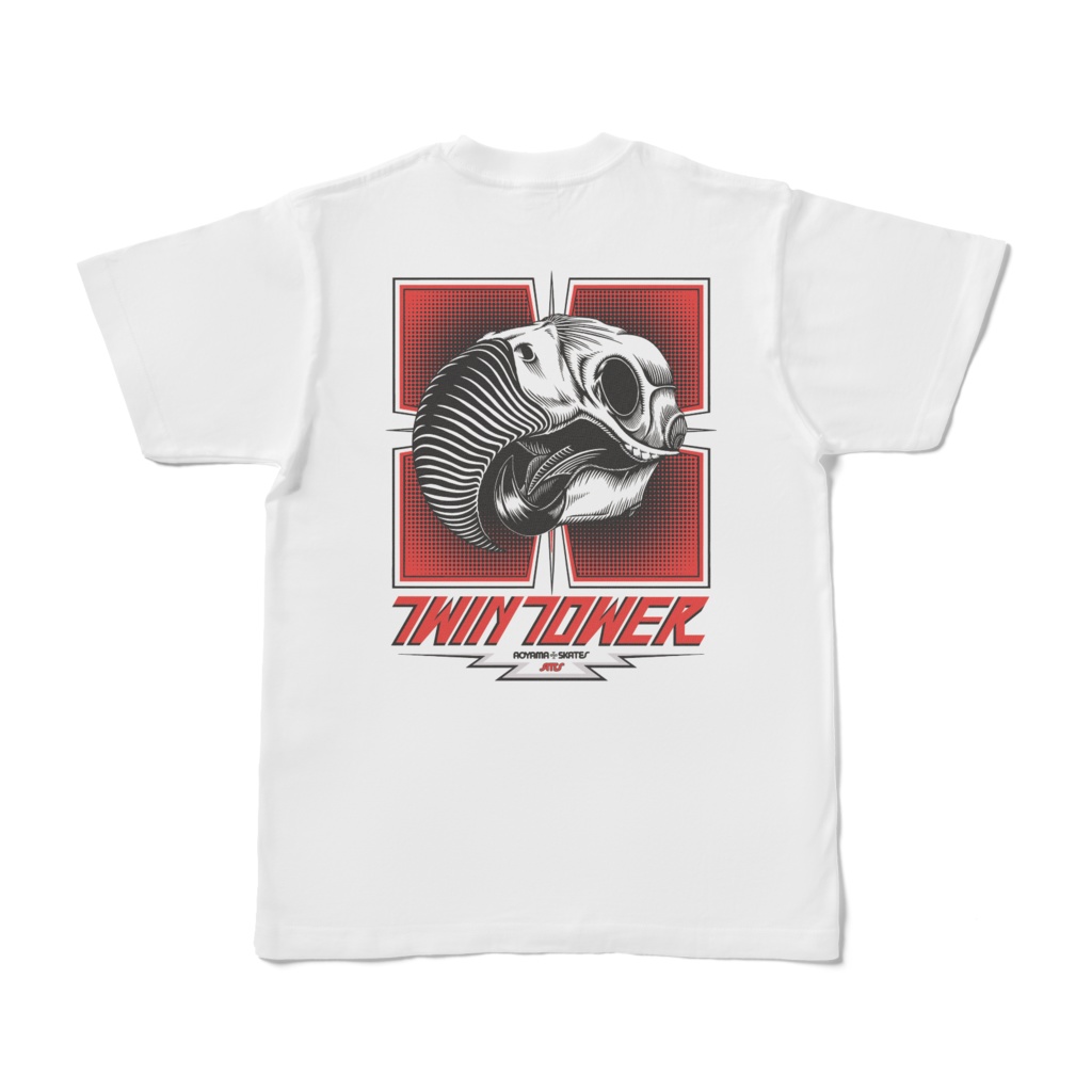 PP風 T.HAWK Parrot ver(T-shirt White)