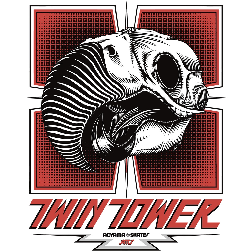 PP風 T.HAWK Parrot ver(T-shirt White)