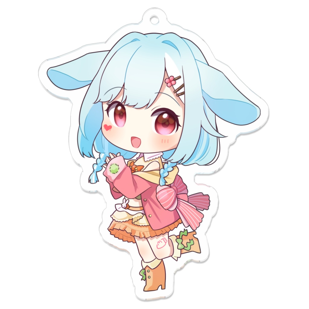 アクリルキーホルダー (ファンサ_笑顔SDver)