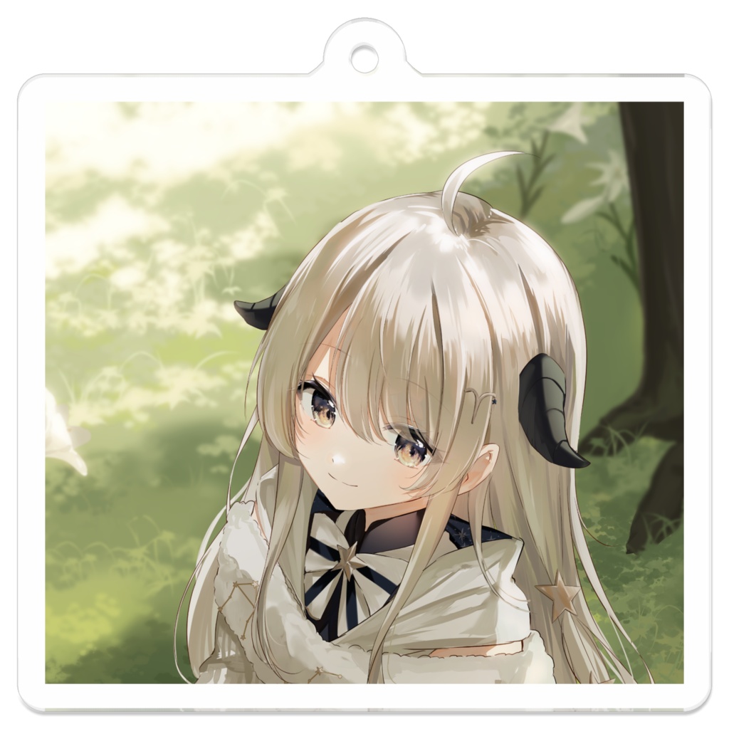 Vtuber 綿空める 陽だまりの安らぎ アクリルキーホルダー