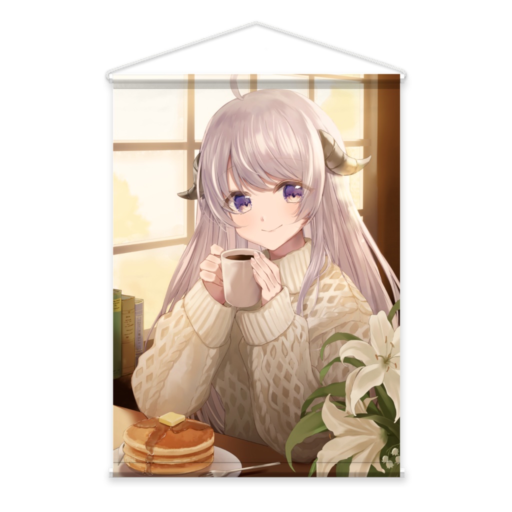 Vtuber 綿空める 優しい時間を共に タペストリー