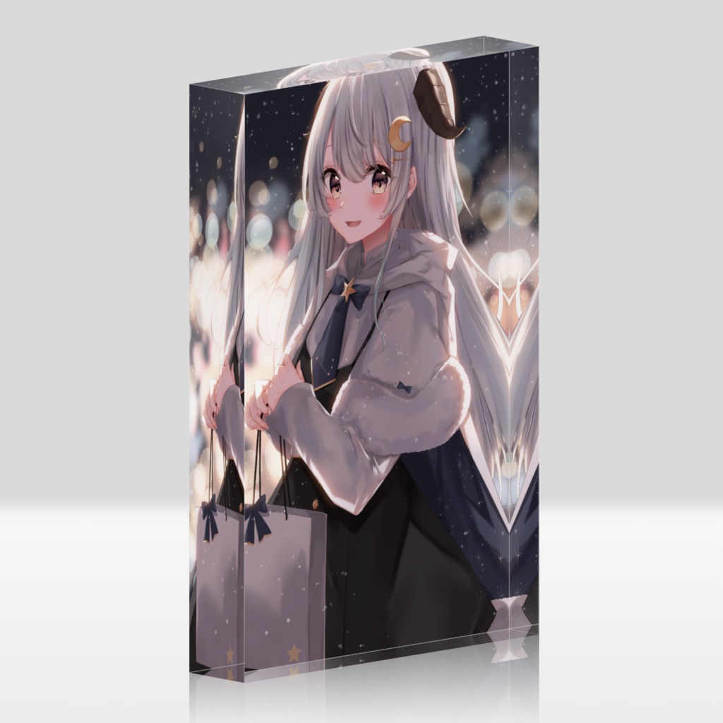Vtuber 綿空める 夜の待ち合わせ アクリルブロック