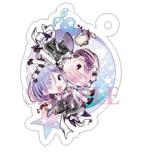レムラムアクリルキーホルダー7×5ｃｍ
