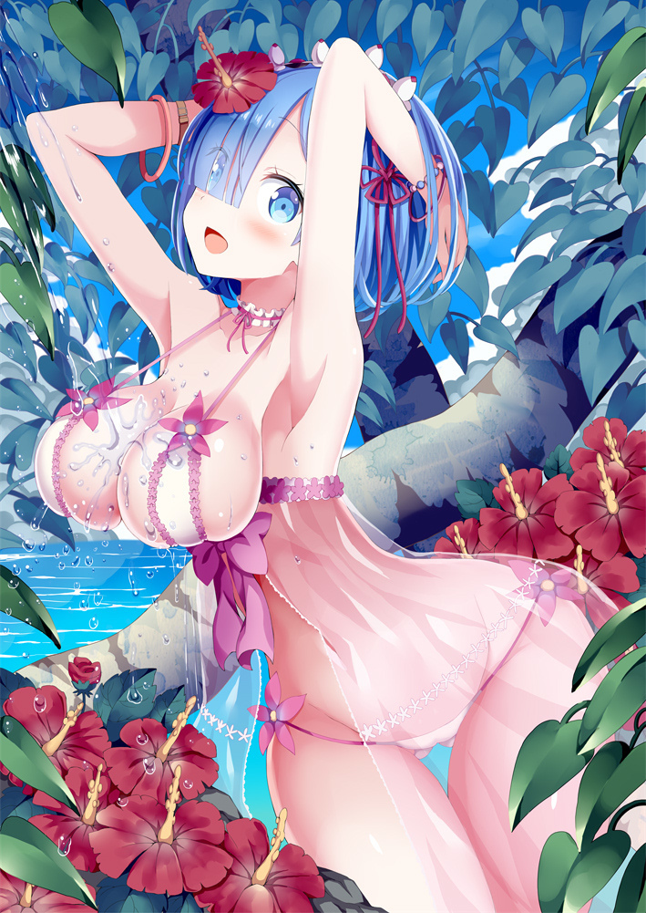 Re:zeroレム強化ガラスモバイルバッテリ...