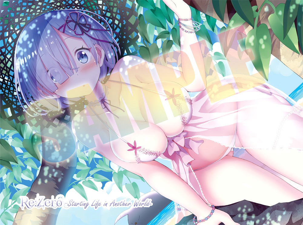 Re:zero 水着レム B2タペストリー