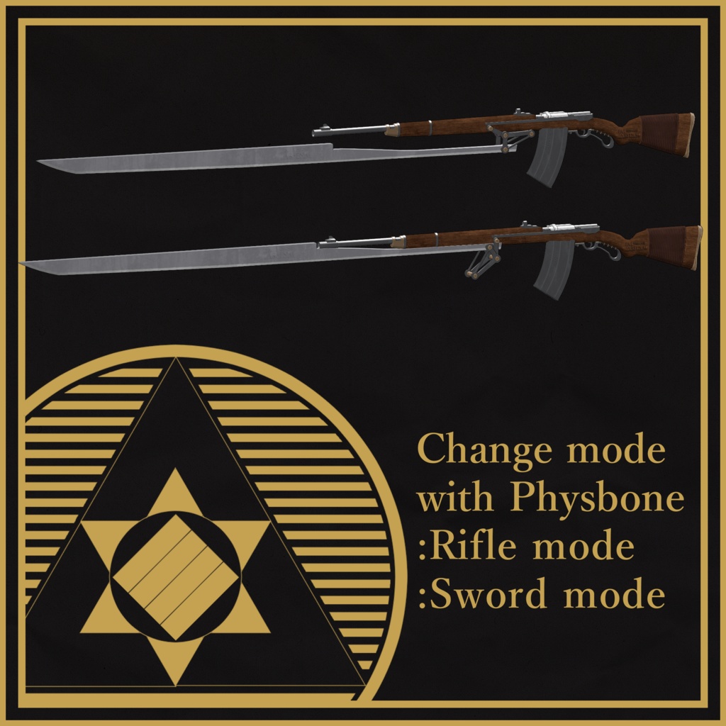 Prottype Gun sword「Stribog」