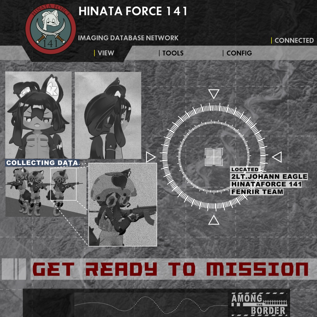 [まめひなた対応]「HF141 Fenrir Team」(まめひなた向けコンバットシャツ)　[MA対応済] 缩略图 9