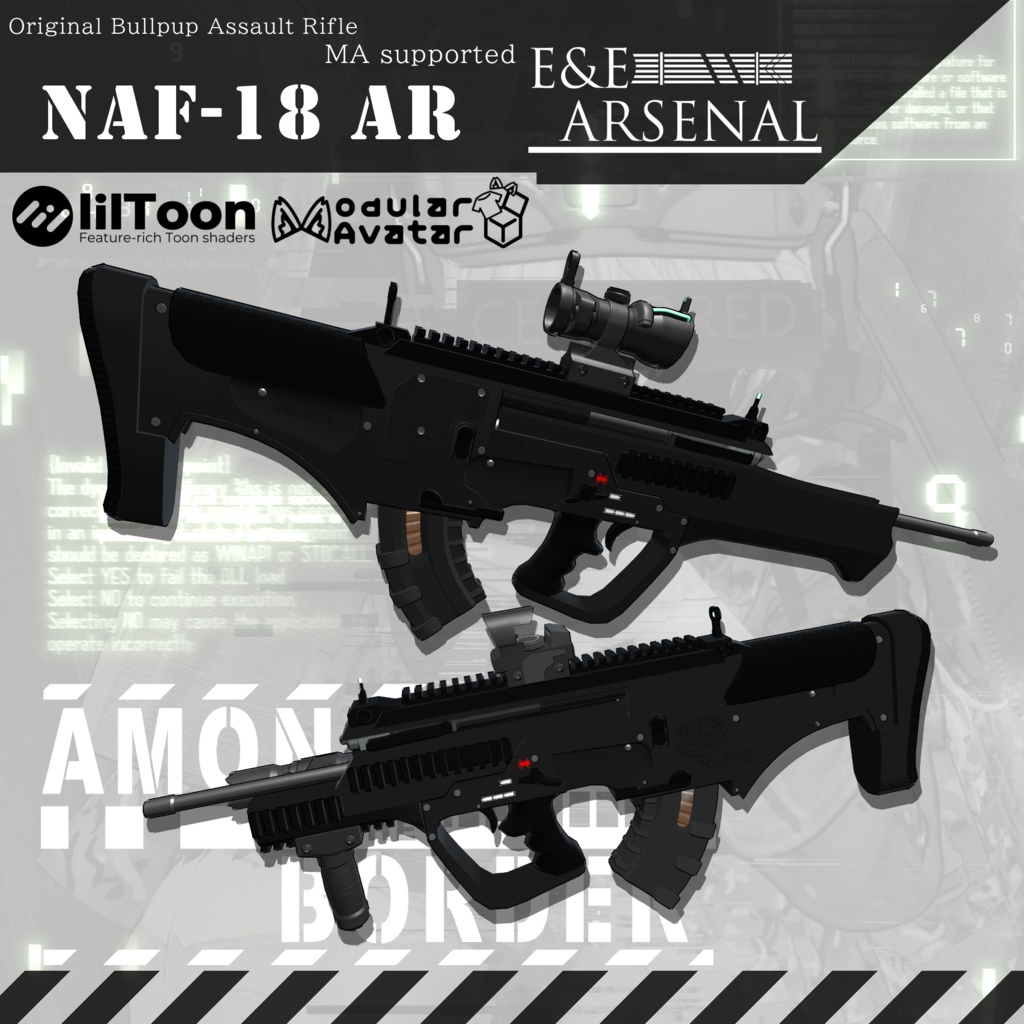[MA対応] EEA NAF-18 AR (Nesher-AR) [ギミック搭載]