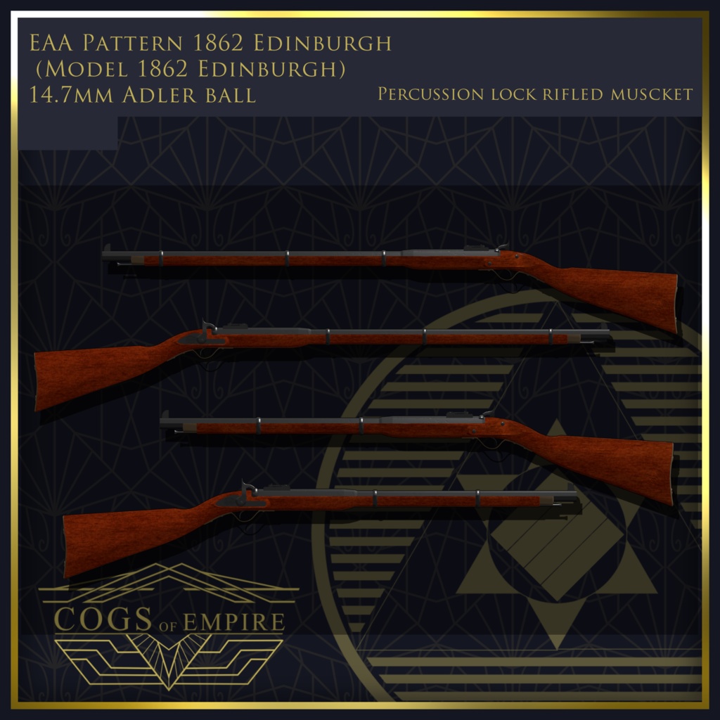 [MA対応] EEA Pattern 1862 Edinburgh(Model 1862)[ギミック搭載] 缩略图 2