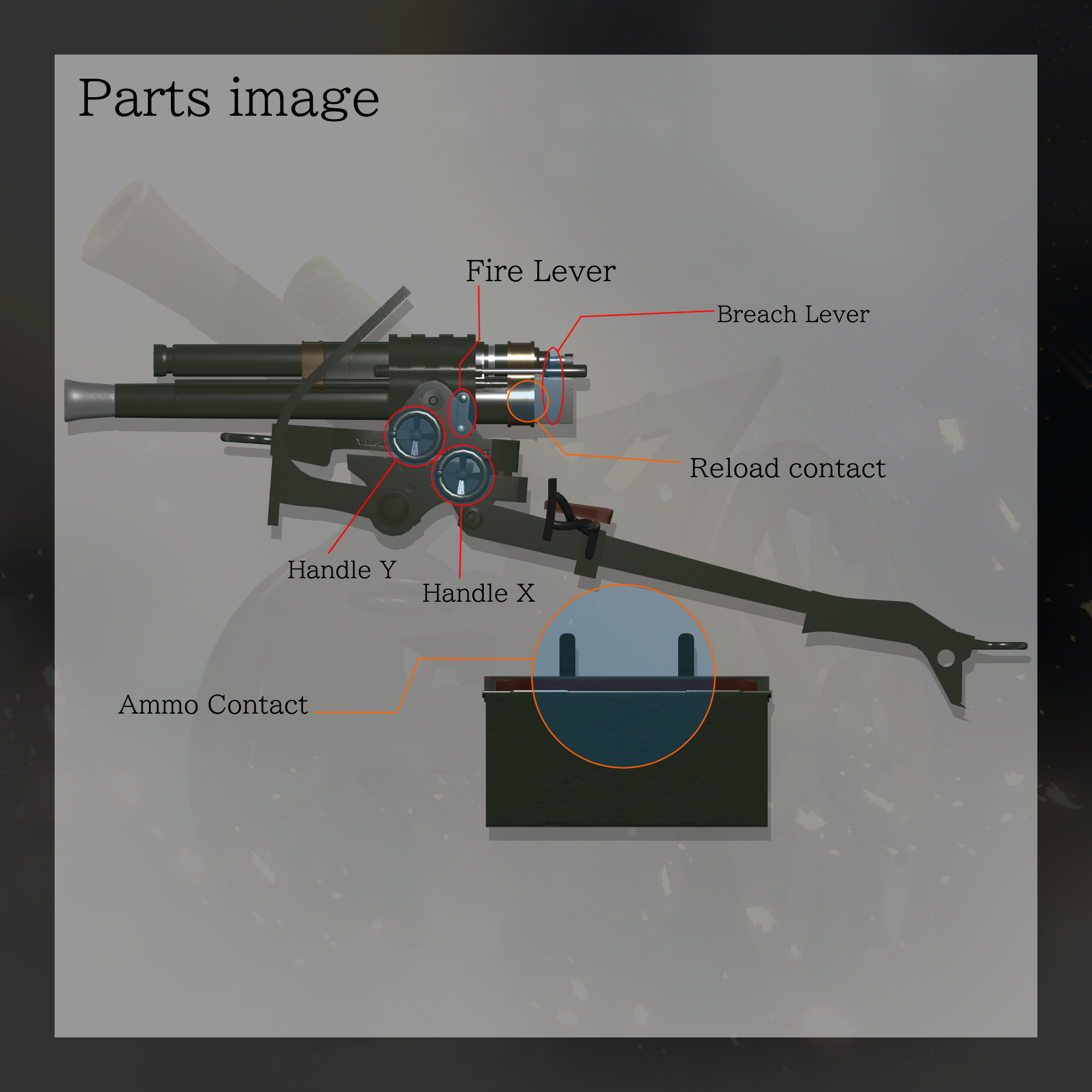 [MA対応]EEA QF 4.3 inch howitzer[ギミック搭載] - The Emperor Eagle's Arsenal ...