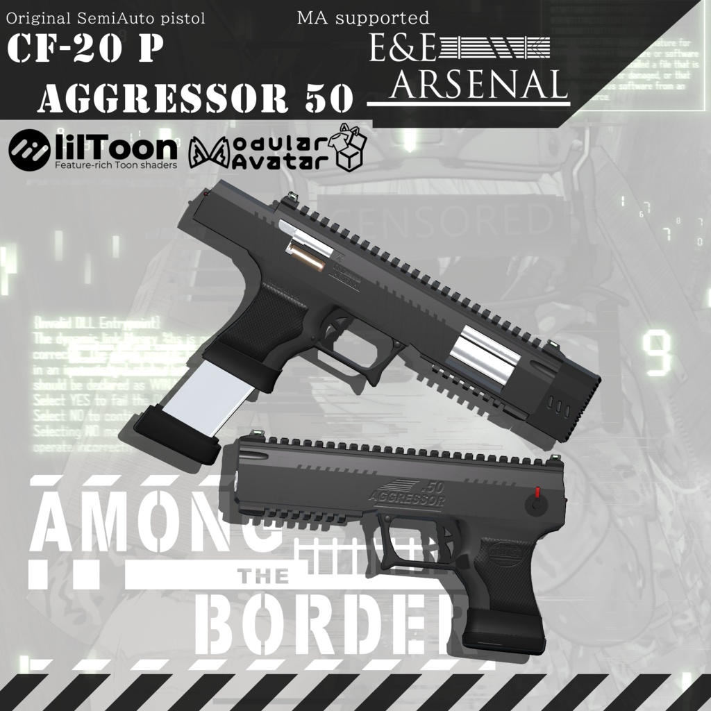 [MA対応]EEA CF-20 P Aggressor 50[ギミック搭載]