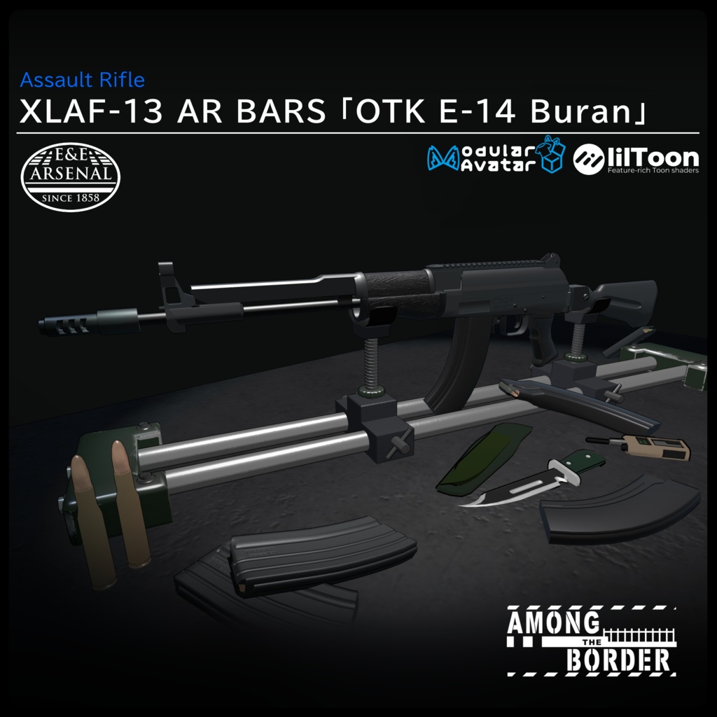 [MA対応]EEA XLAF-13 AR BARS 「OTK E-14 Buran」[ギミック搭載]