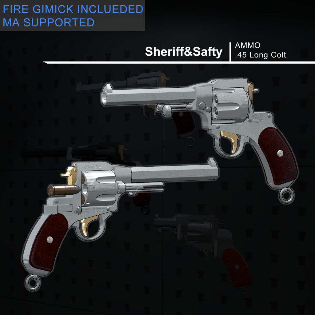 [MA / Gimmick Included] EEA Model 1877 Revolver｛Sheriff&Safty｝ 缩略图 2