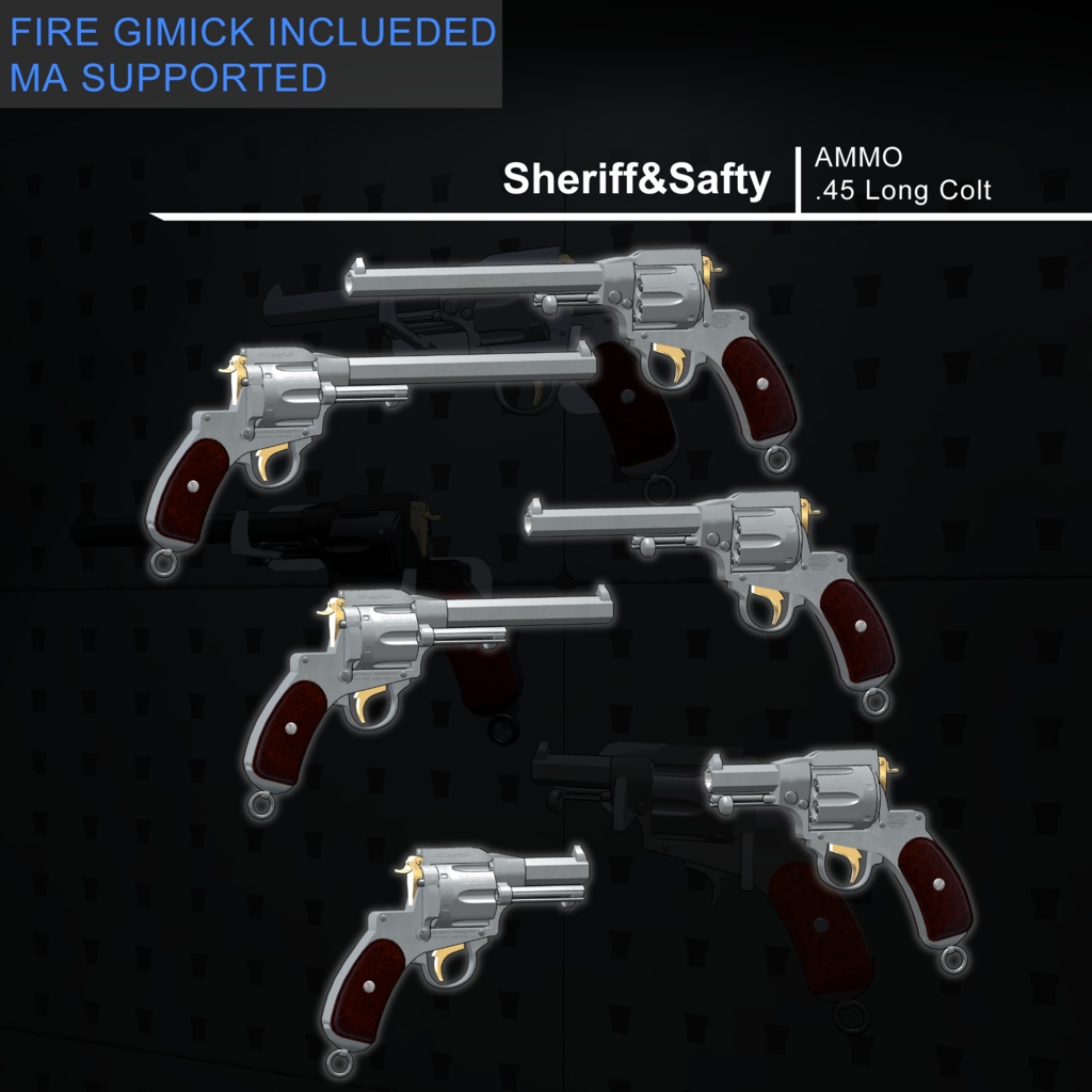 [MA / Gimmick Included] EEA Model 1877 Revolver｛Sheriff&Safty｝ 缩略图 3