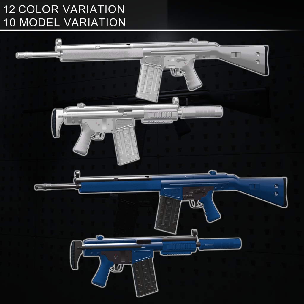 [MA / Gimmick Included] EEA NAF-64 GPBR ｛Automatgevær 4｝ 缩略图 9