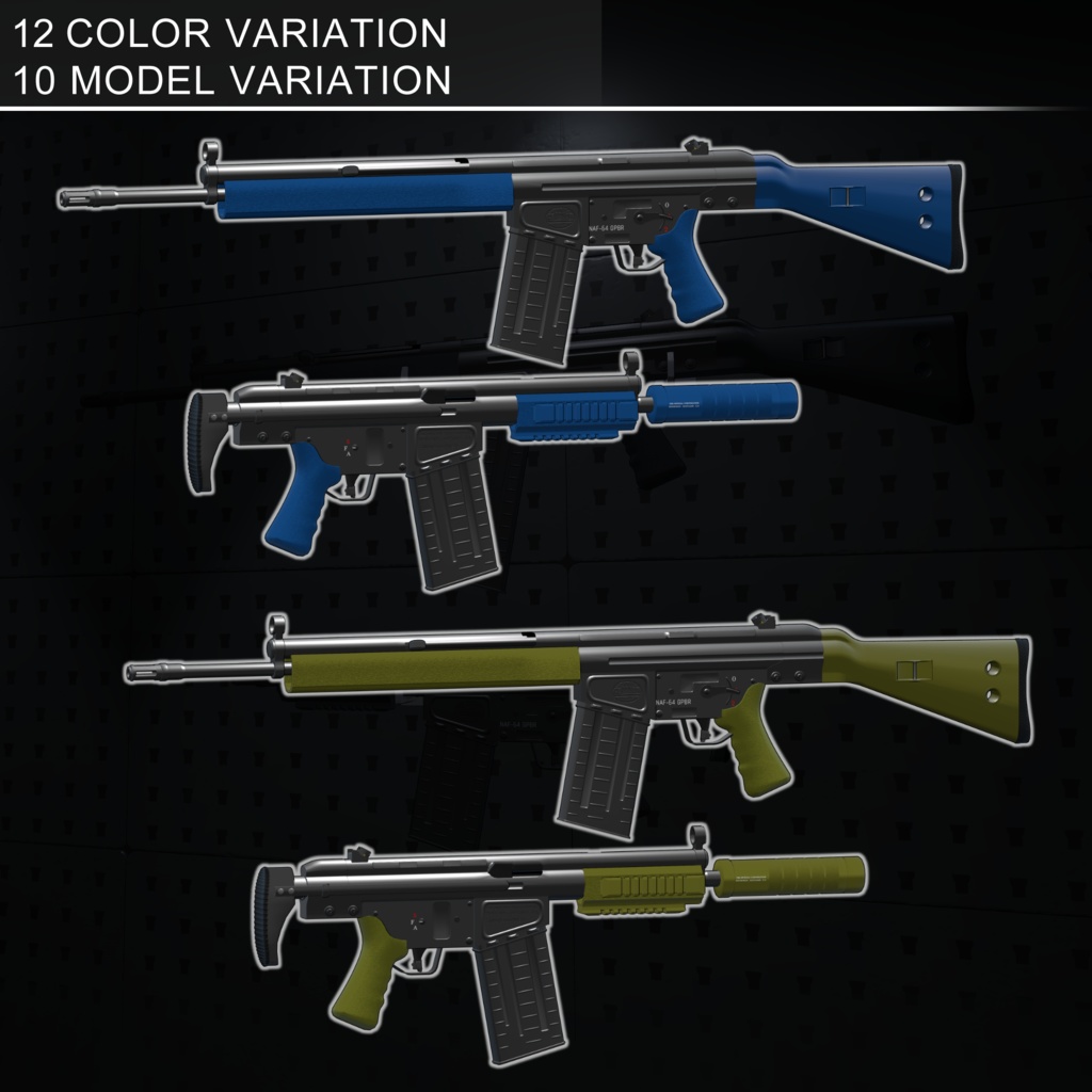 [MA / Gimmick Included] EEA NAF-64 GPBR ｛Automatgevær 4｝ 缩略图 6