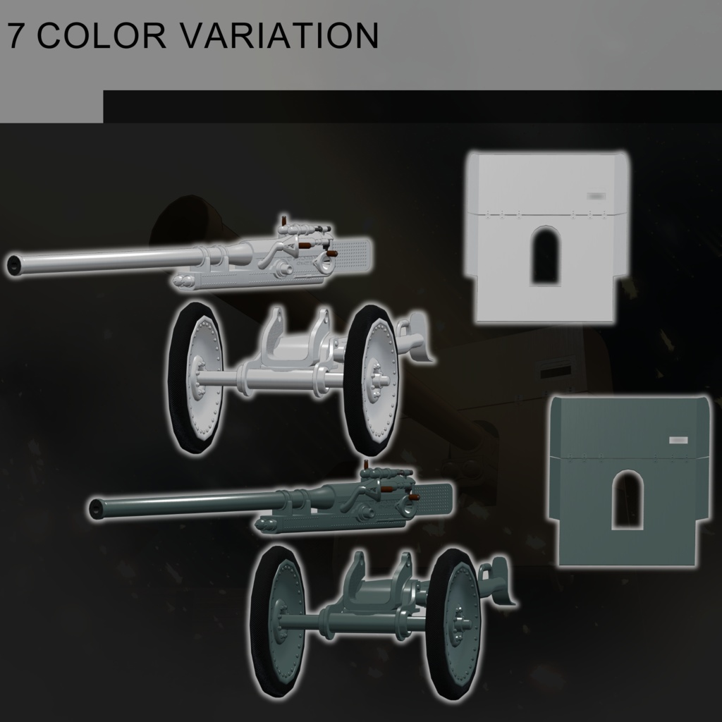 [MA / Gimmick Included] EEA Model 1934 QF 3pounder AT gun｛M1934 QF 3lb AT｝ 缩略图 6