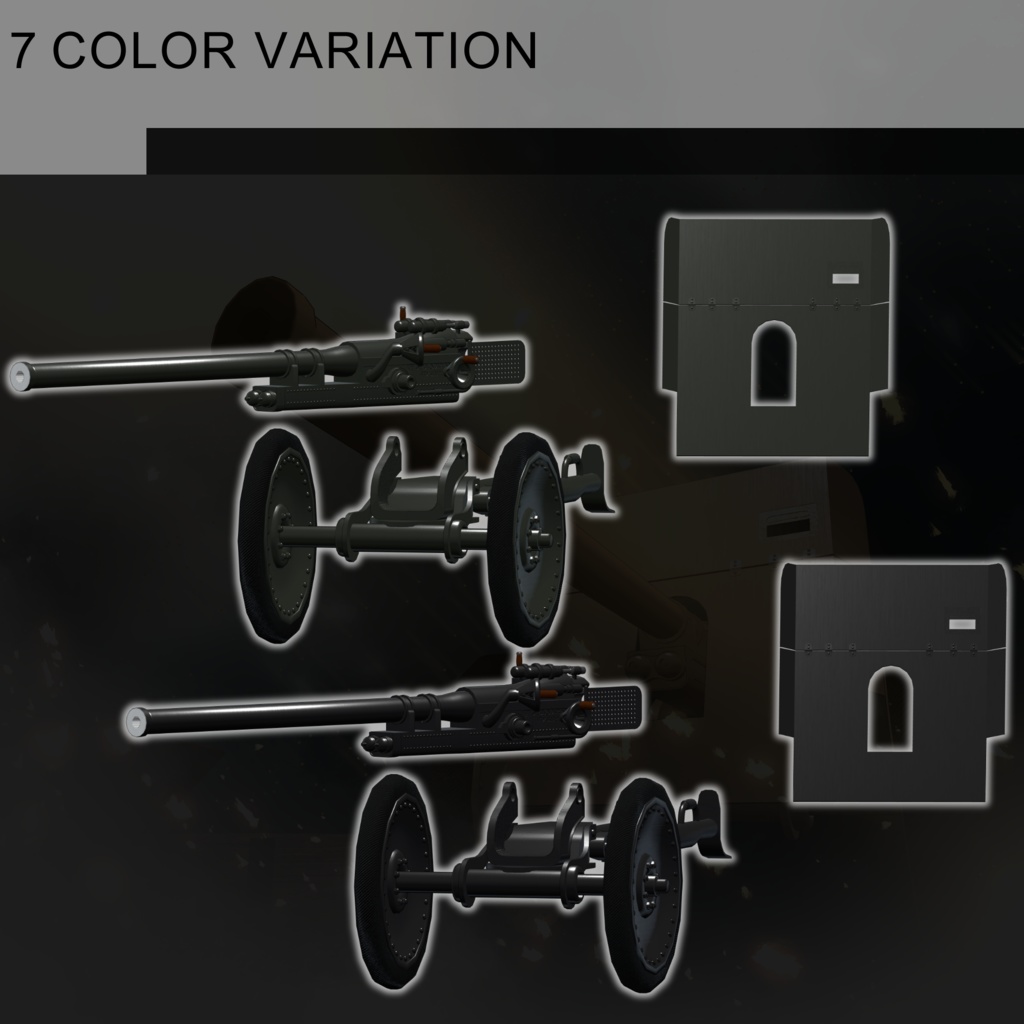 [MA / Gimmick Included] EEA Model 1934 QF 3pounder AT gun｛M1934 QF 3lb AT｝ 缩略图 5