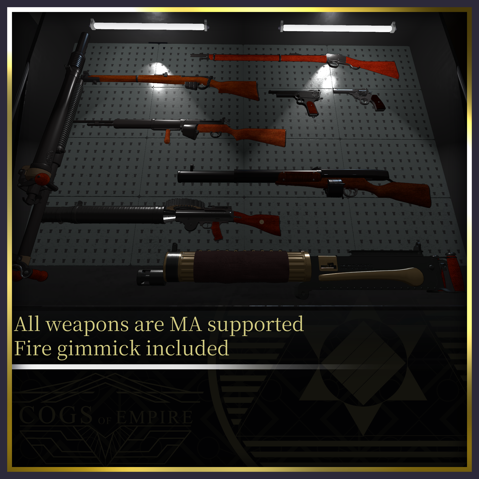 [MA / Gimmick Included] 「The Price of a Mile」 United Kingdom ww1 weapon ...
