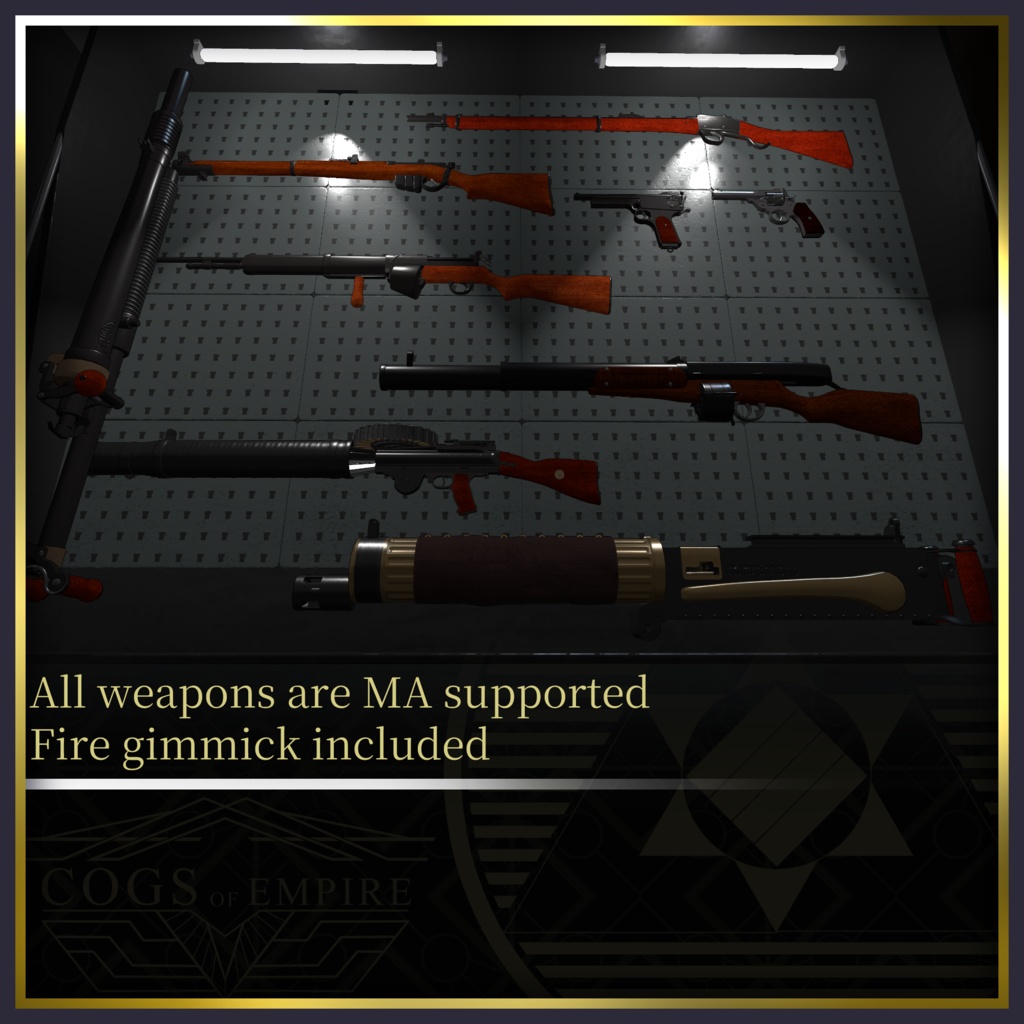 [MA / Gimmick Included] 「The Price of a Mile」 United Kingdom ww1 weapon set 缩略图 2