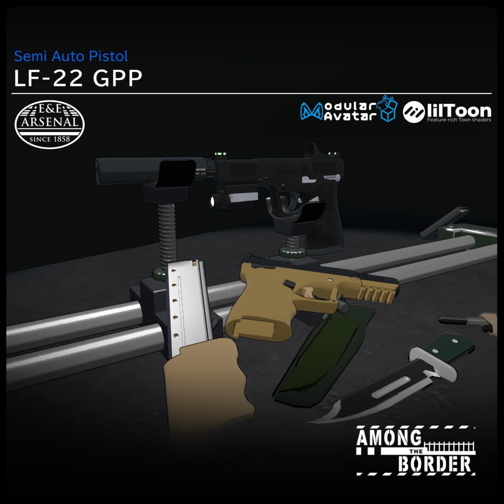 [MA / Gimmick Included] EEA LF-22 GPP｛P22-57｝