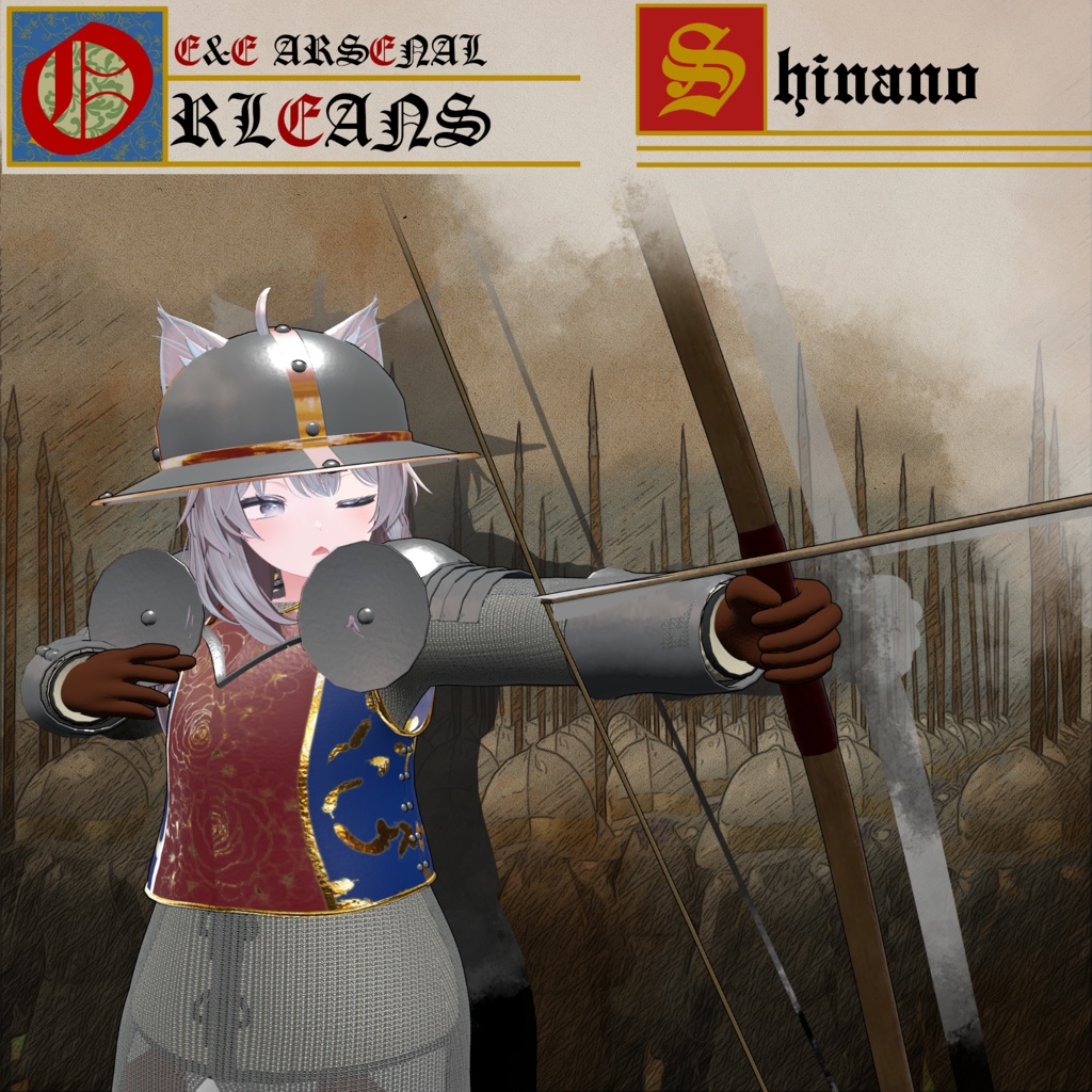 ～ORLEANS～　Medieval knight Costume&Weapons set [18 avater supported] 缩略图 18