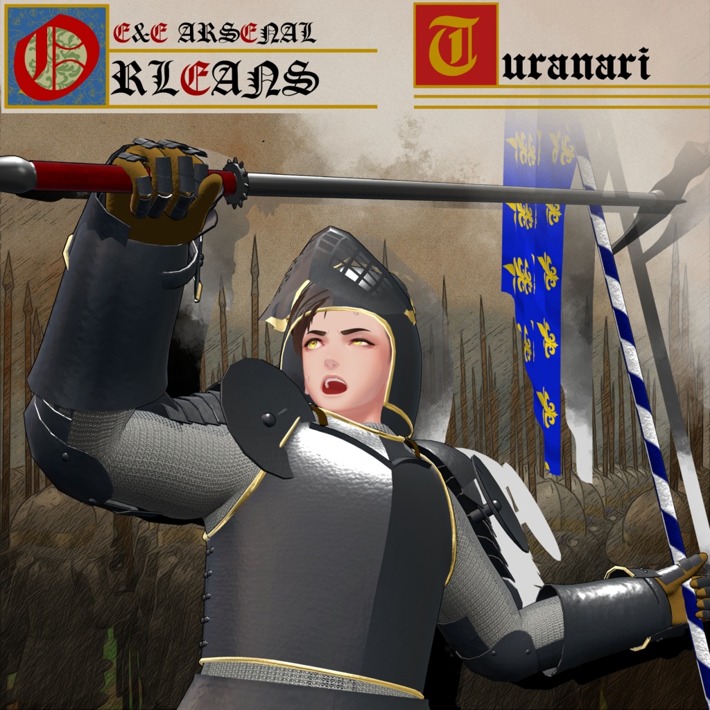 ～ORLEANS～　Medieval knight Costume&Weapons set [18 avater supported] 缩略图 33