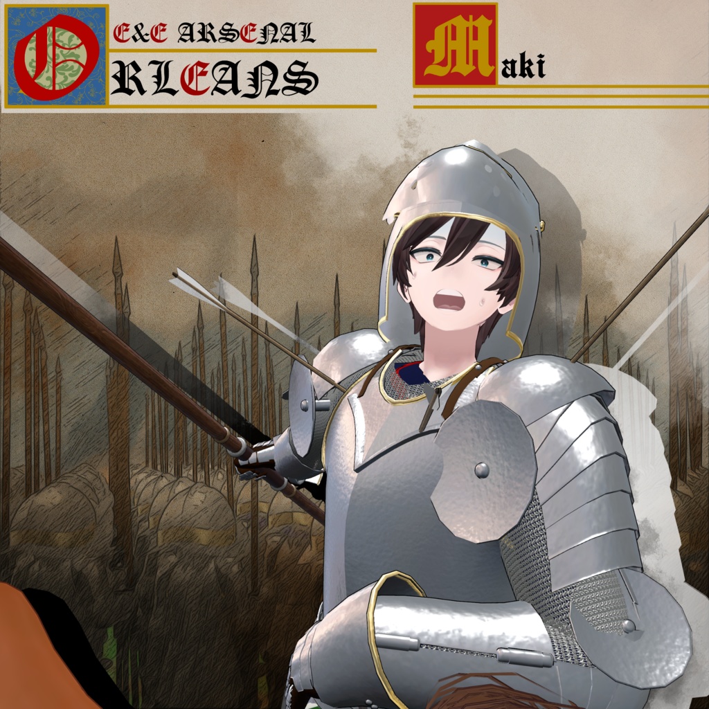 ～ORLEANS～　Medieval knight Costume&Weapons set [18 avater supported] 缩略图 29
