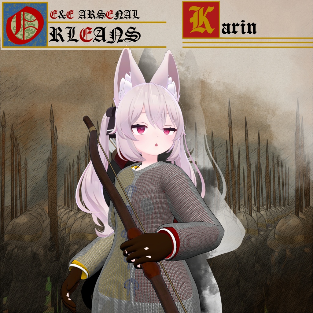 ～ORLEANS～　Medieval knight Costume&Weapons set [18 avater supported] 缩略图 22