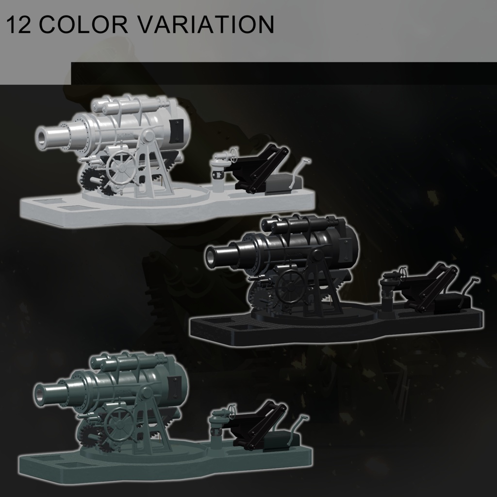 [MA / Gimmick Included] EEA Model 1913 BL 11.8 inch Howitzer｛M1913 BL 11.8inch Mortar｝ 缩略图 6