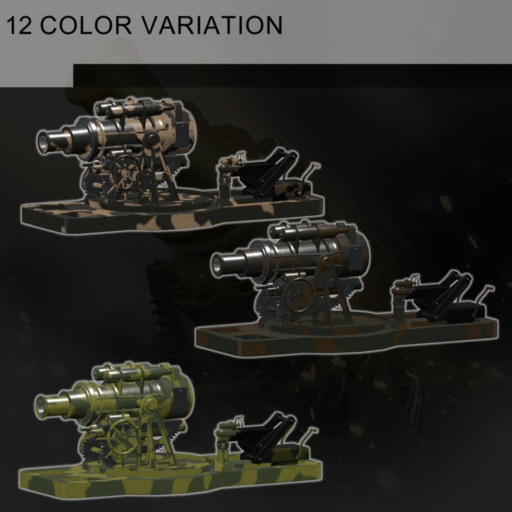 [MA / Gimmick Included] EEA Model 1913 BL 11.8 inch Howitzer｛M1913 BL 11.8inch Mortar｝ 缩略图 7