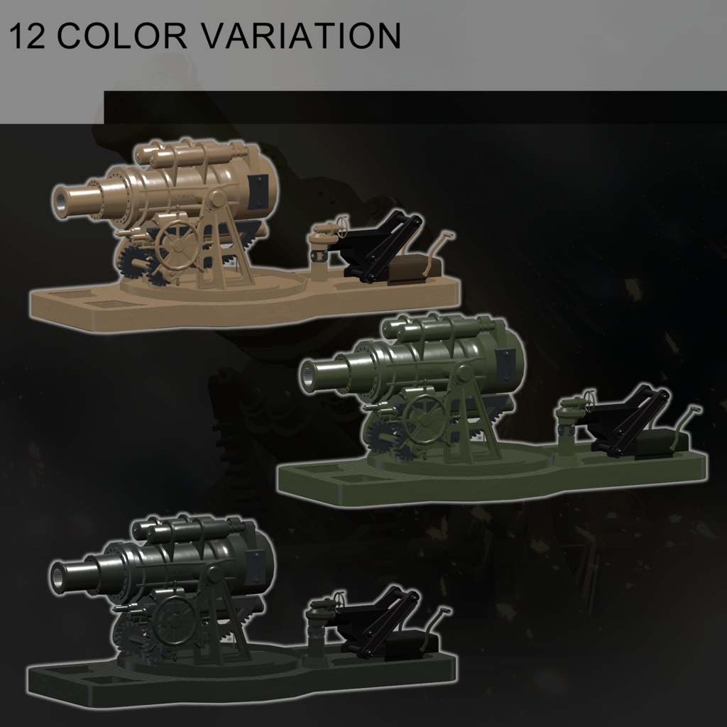 [MA / Gimmick Included] EEA Model 1913 BL 11.8 inch Howitzer｛M1913 BL 11.8inch Mortar｝ 缩略图 5