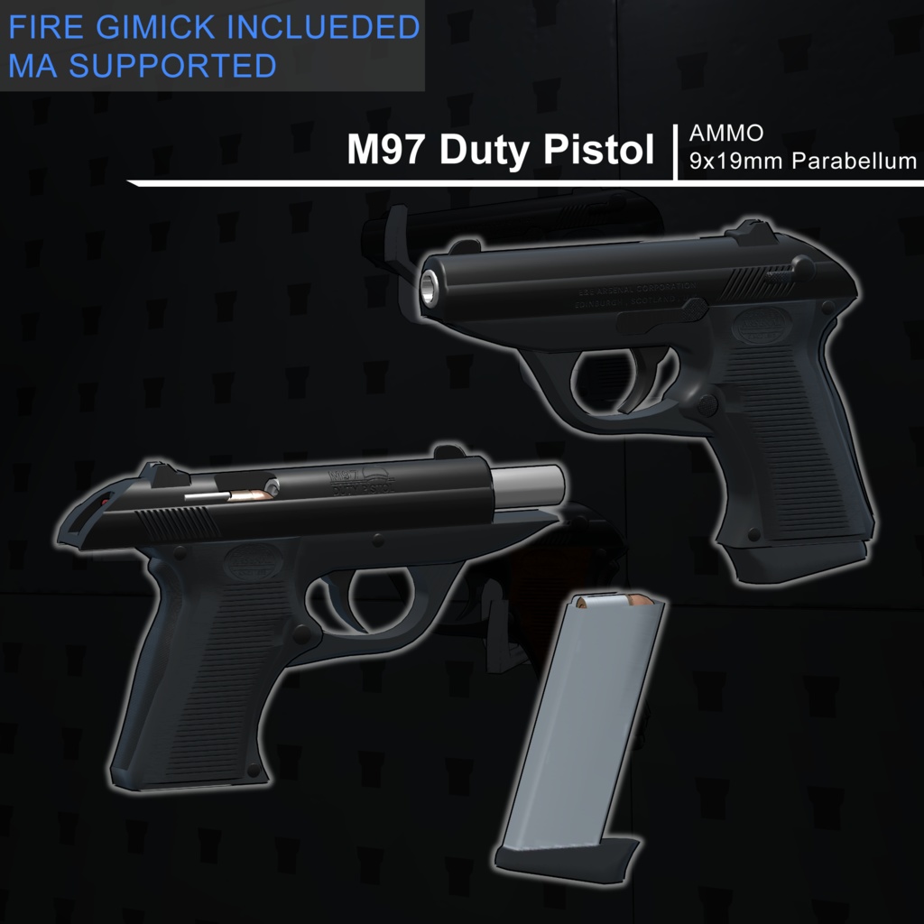 [MA / Gimmick Included] EEA PF-94P｛M97 Duty Pistol｝ 缩略图 2
