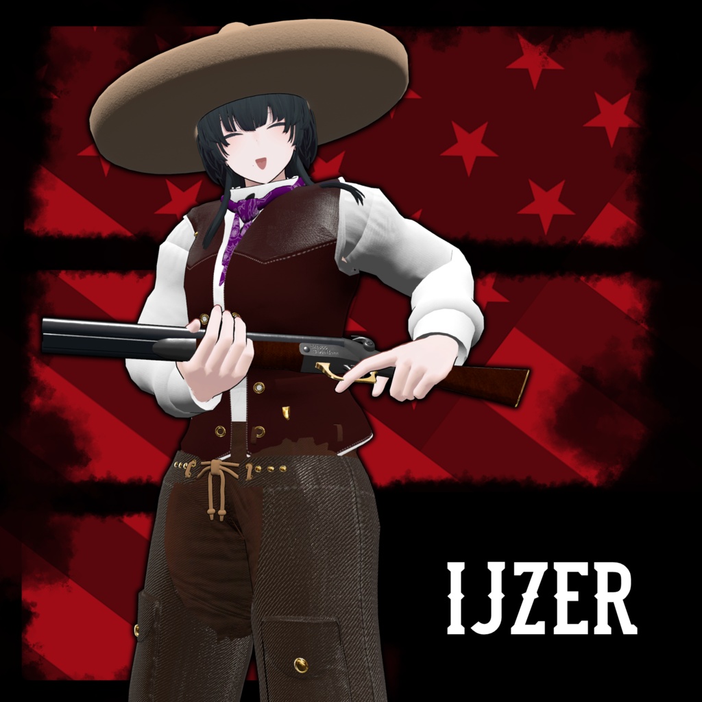 ～WORD UP !～ Old West Costume set [19アバター対応] 缩略图 18