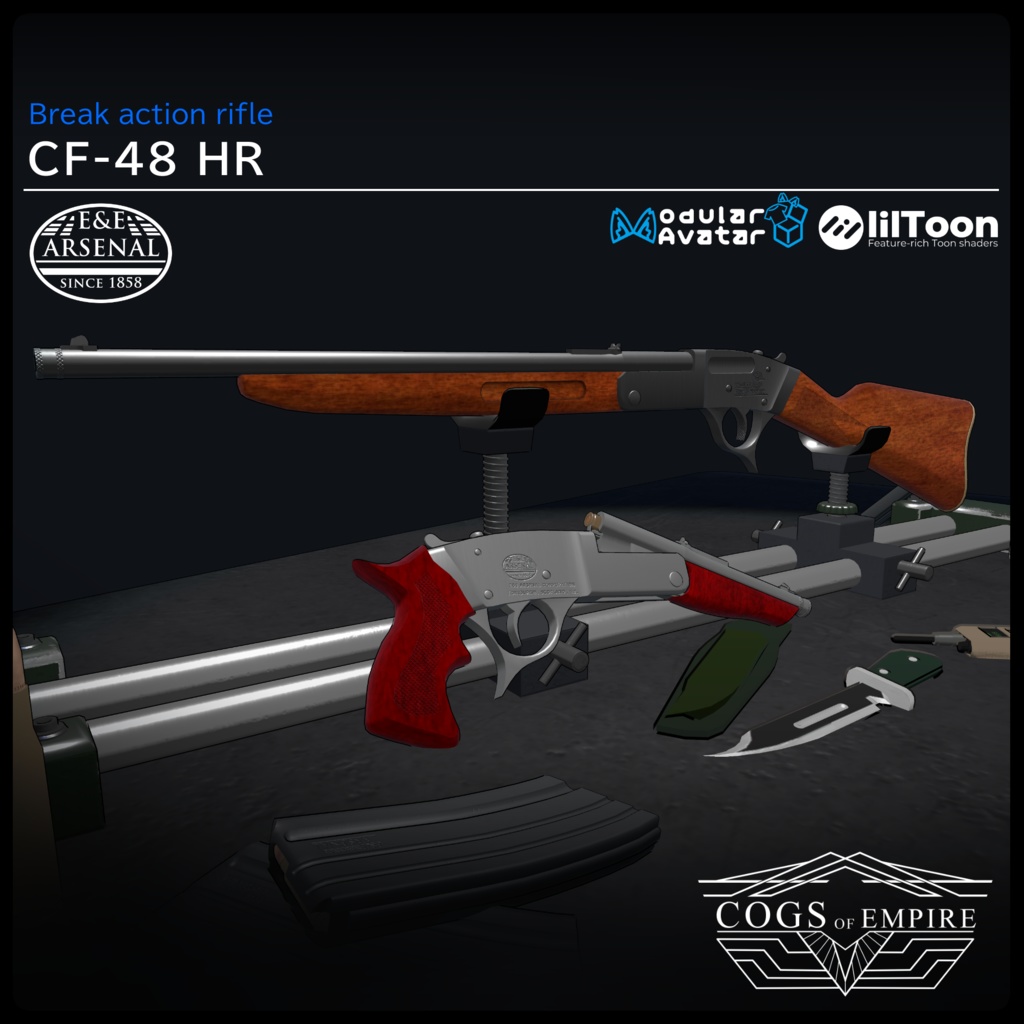 [MA / Gimmick Included] EEA CF-48 HR｛Red Shooter｝