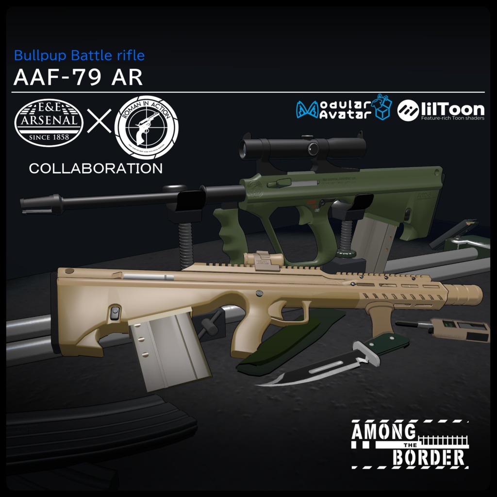 [MA / Gimmick Included] EEA AAF-79 AR｛Automatgevär Örn-3｝(Collaboration with “Roman IN ACTION”)