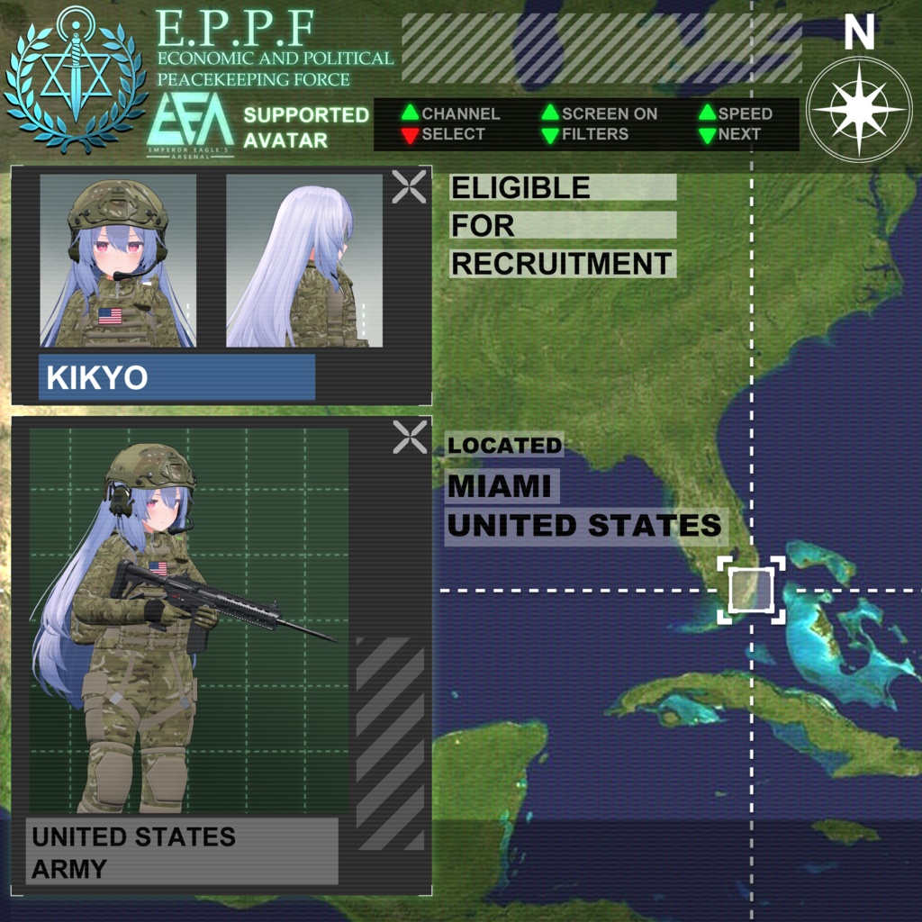 ～EEA Moduler Warrior～ Modern tactical costume set [19アバター対応] 缩略图 12
