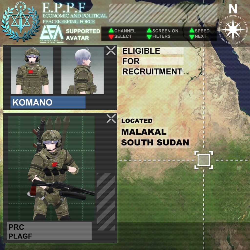～EEA Moduler Warrior～ Modern tactical costume set [19アバター対応] 缩略图 25
