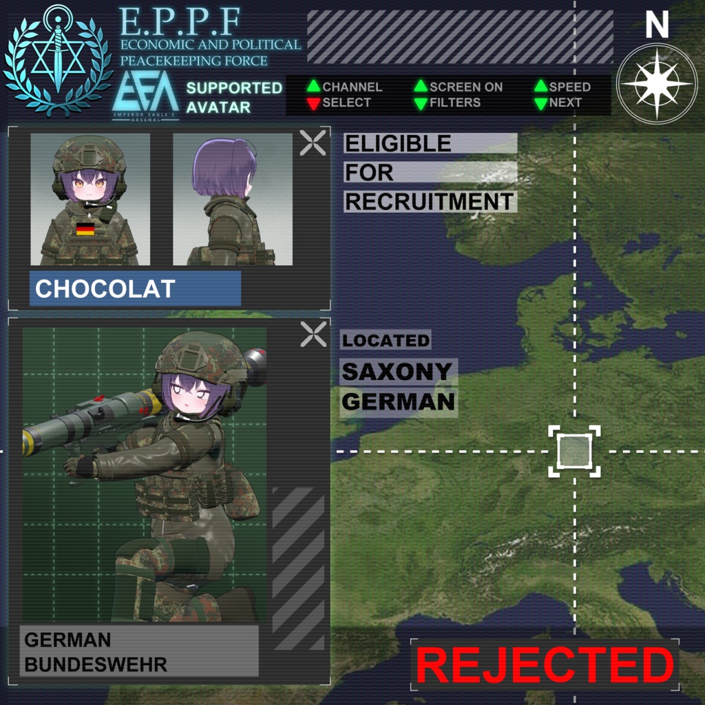 ～EEA Moduler Warrior～ Modern tactical costume set [19アバター対応] 缩略图 18