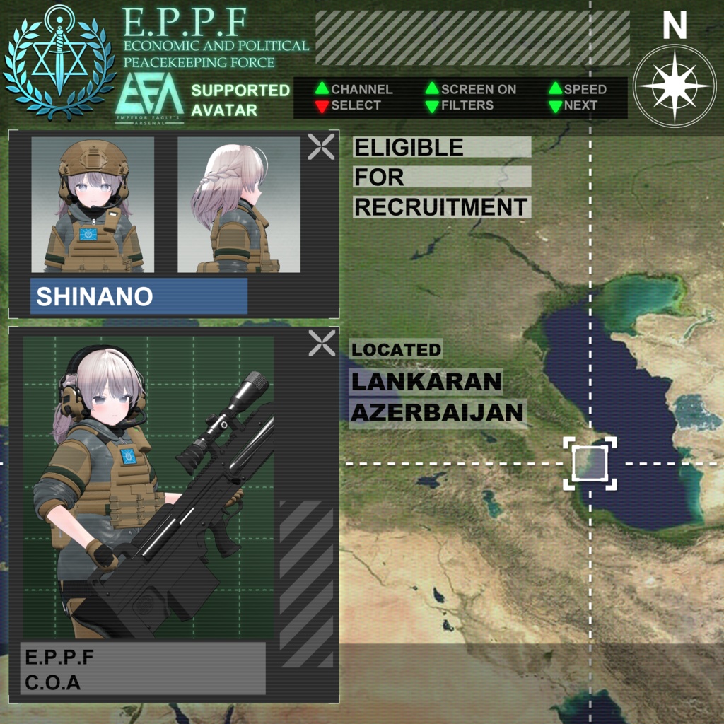 ～EEA Moduler Warrior～ Modern tactical costume set [19アバター対応] 缩略图 13