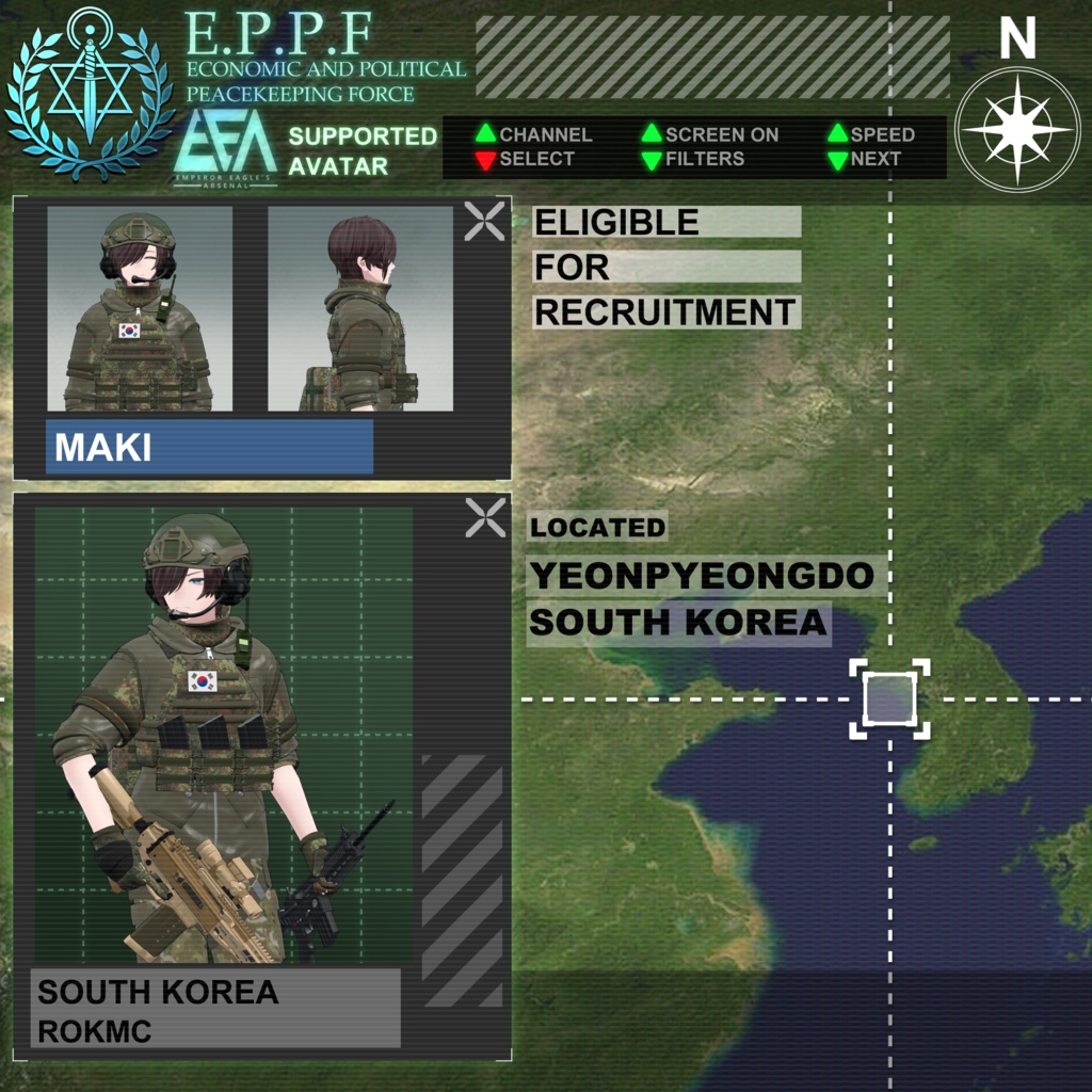 ～EEA Moduler Warrior～ Modern tactical costume set [19アバター対応] 缩略图 24