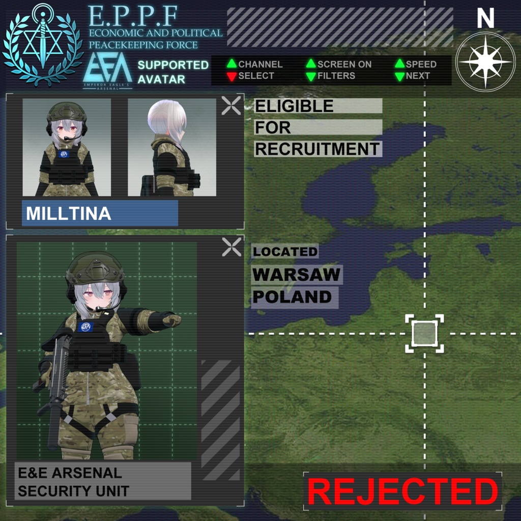 ～EEA Moduler Warrior～ Modern tactical costume set [19アバター対応] 缩略图 19
