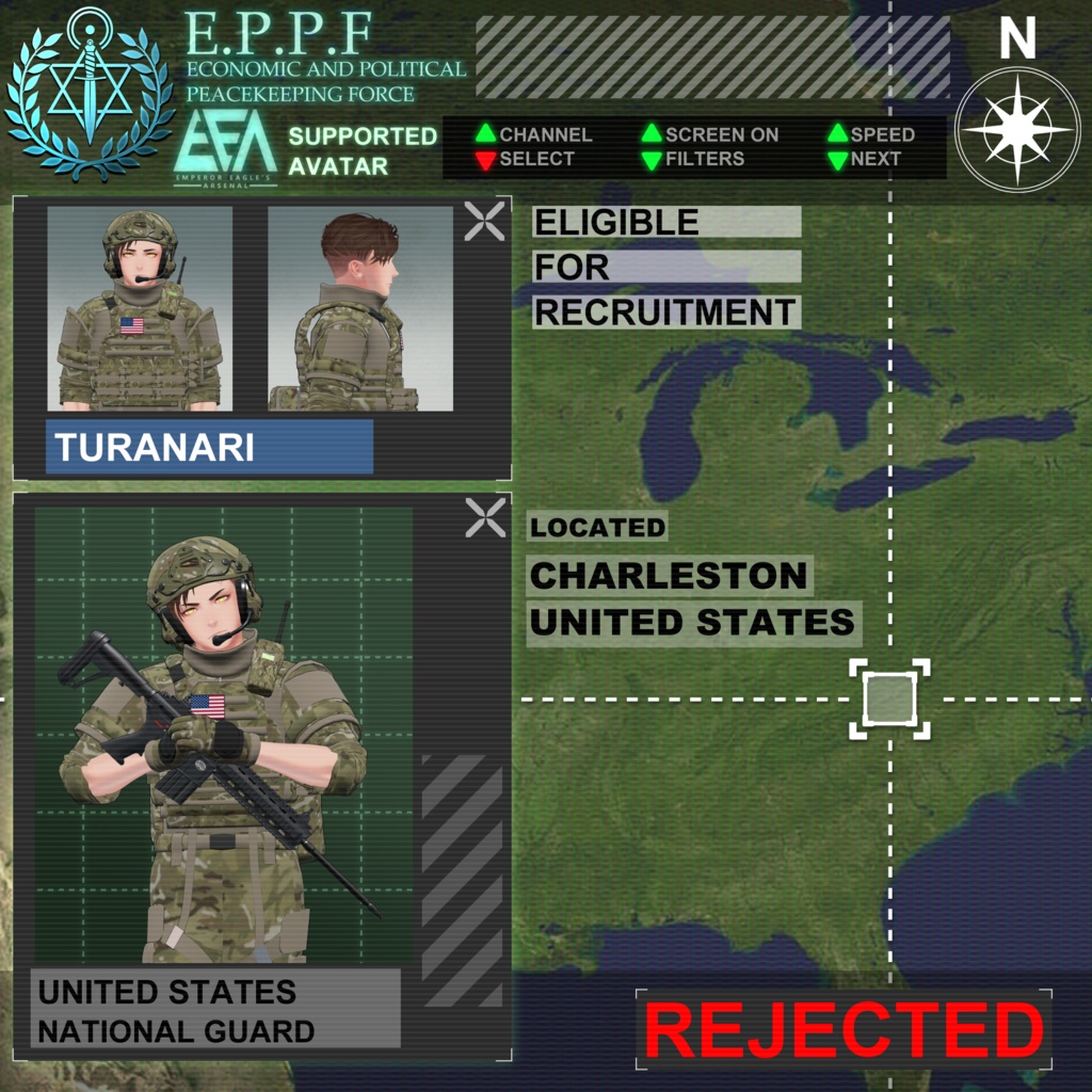 ～EEA Moduler Warrior～ Modern tactical costume set [19アバター対応] 缩略图 28