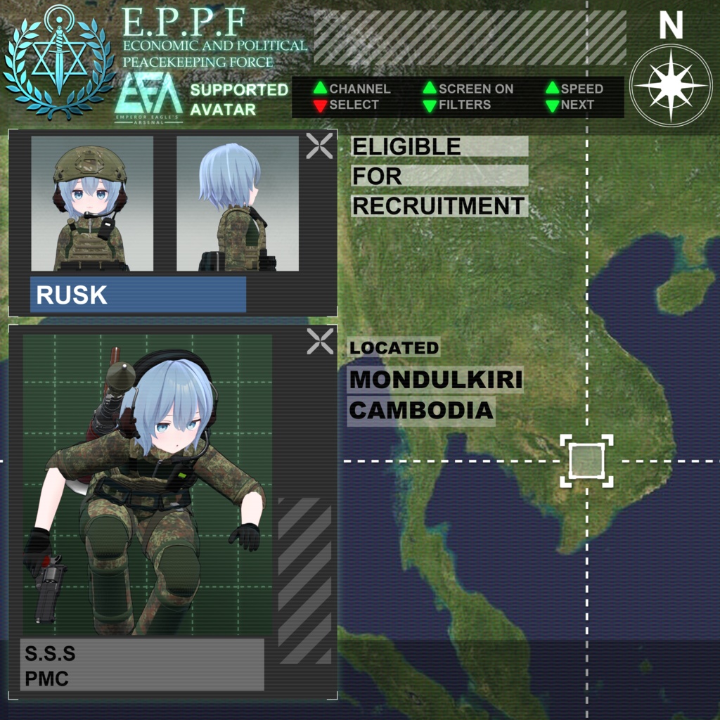 ～EEA Moduler Warrior～ Modern tactical costume set [19アバター対応] 缩略图 16