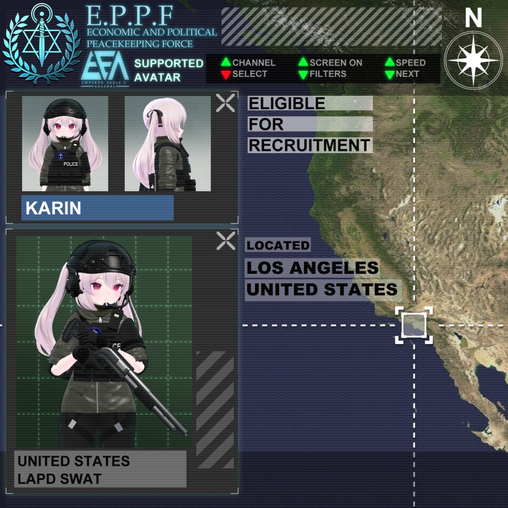 ～EEA Moduler Warrior～ Modern tactical costume set [19アバター対応] 缩略图 17