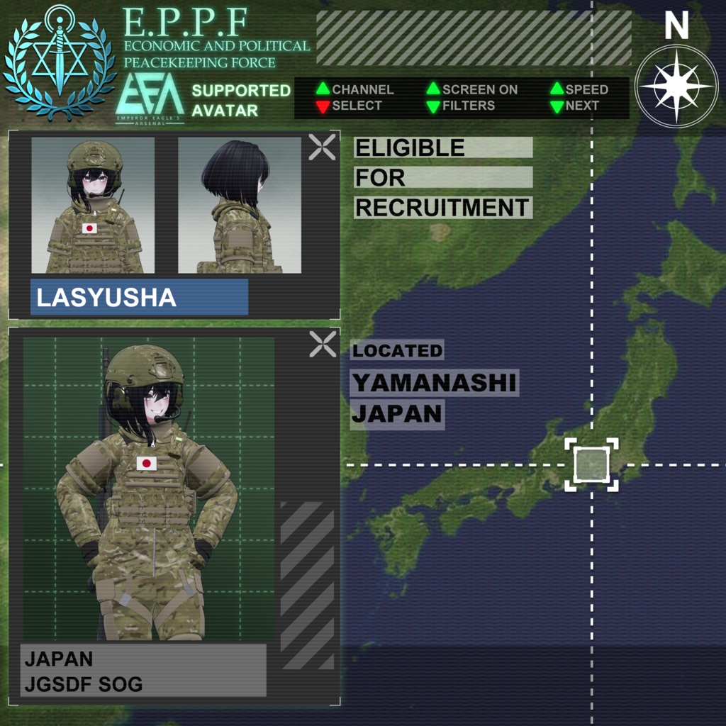 ～EEA Moduler Warrior～ Modern tactical costume set [19アバター対応] 缩略图 20