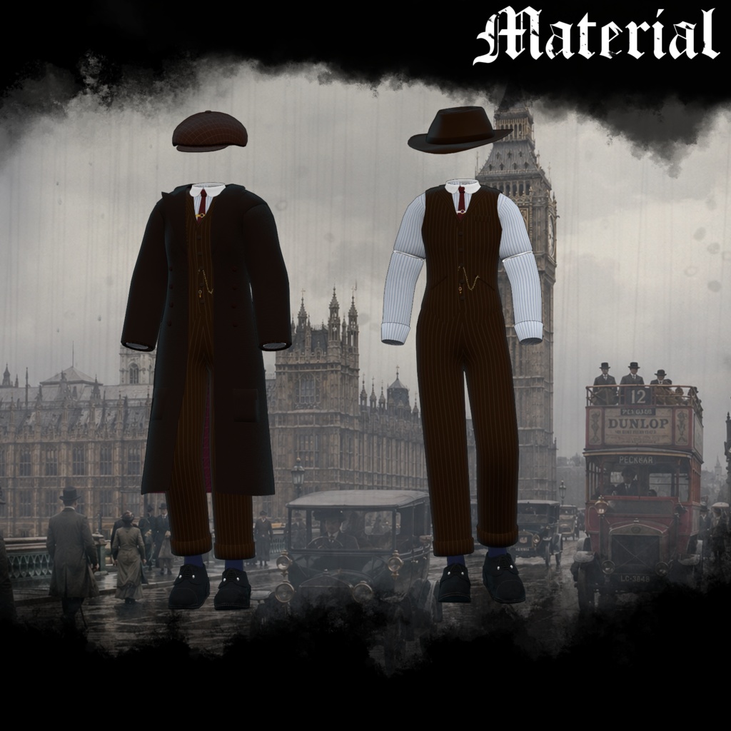 ～The Ashen Razors 1910～ 20th worker suit set [19 avater supported] 缩略图 10