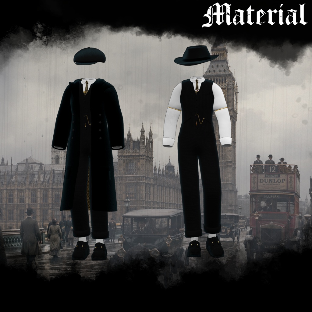 ～The Ashen Razors 1910～ 20th worker suit set [19 avater supported] 缩略图 9