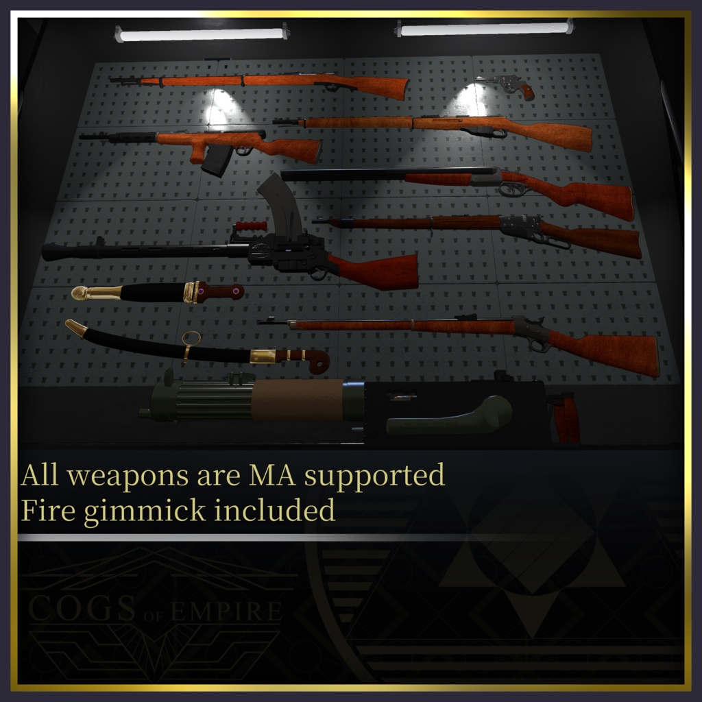 [MA / Gimmick Included] 「Red Tide」 Soviet Union ww1 weapon set 缩略图 2