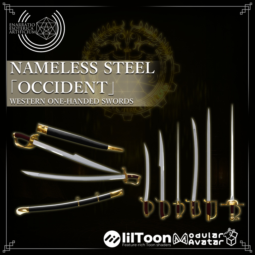 [ Launch Sale! ][MA / Gimmick Included]EEA NAMELESS STEEL - OCCIDENT